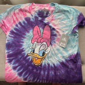 Disney Daisy Duck Tie Dye shirt